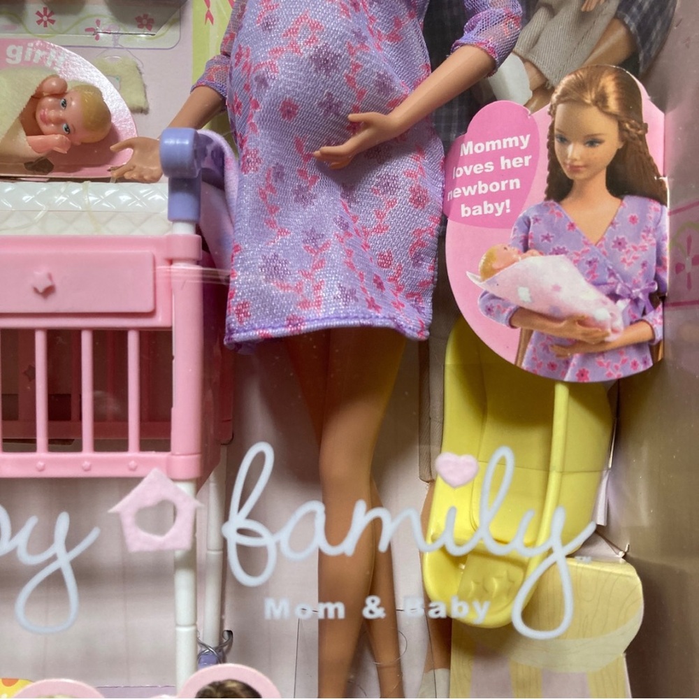 Mattel Midge & Baby - Happy Family Mom & Baby Doll Set (2002) - Factory Sealed - Picture 6 of 10